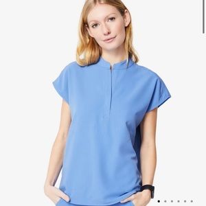 Figs Rafaela Top Ceil Blue